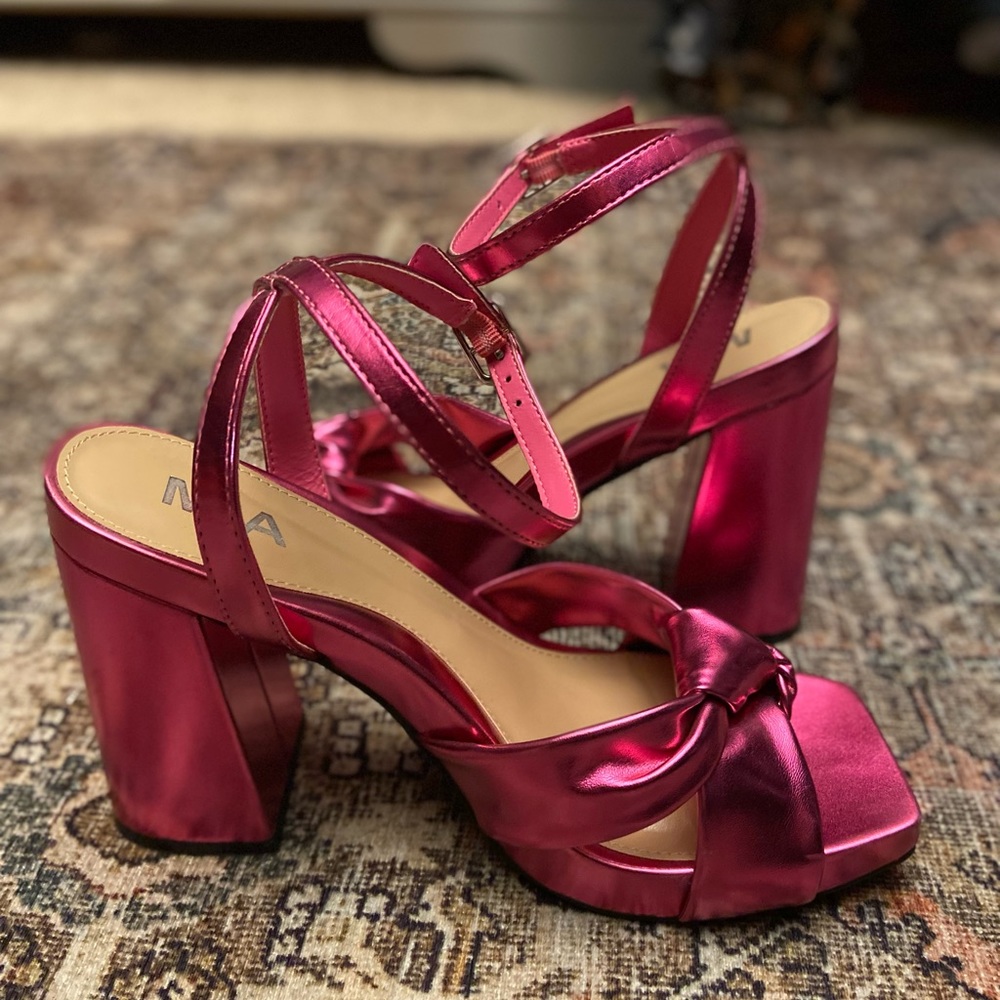 Mia Women's Esma Square Toe Sandal Size 8.5